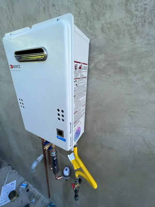 Tankless water heater installation for Indialantic by The Sea homes